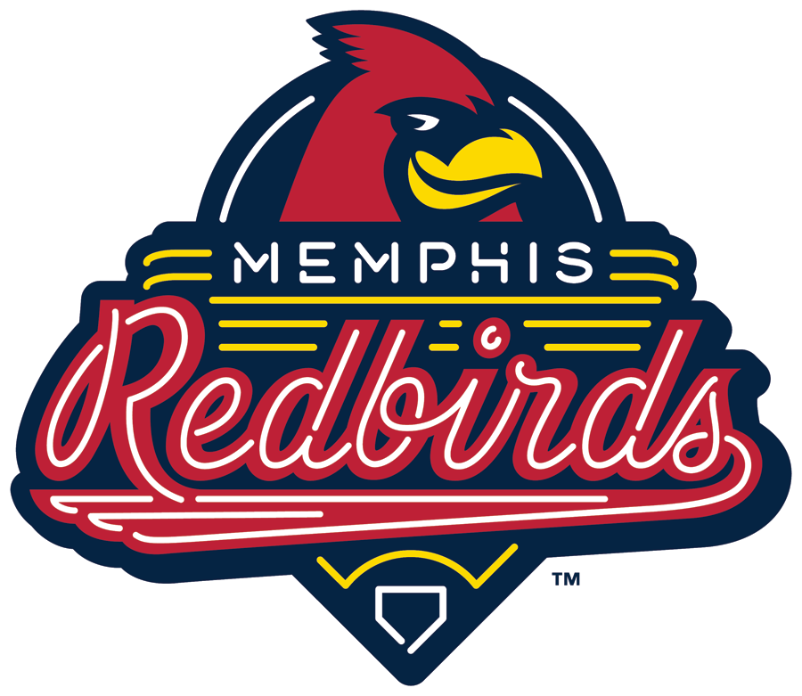 Memphis Redbirds 2017-Pres Primary Logo vinyl decal